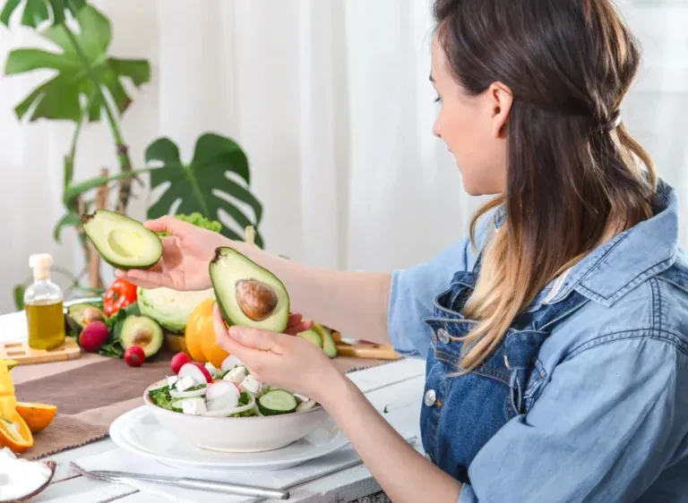 Fresh fruits and healthy food laid out on a table